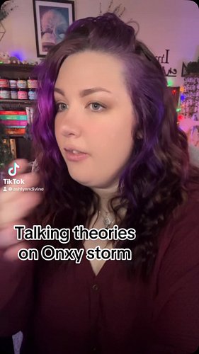 Less then 2 months out till Onxy storm comes out and now rereading fourthwing a lot of things are making sense, them theories...