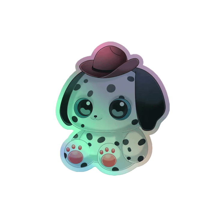 Dash the Dalmation Holographic Sticker product image (2)