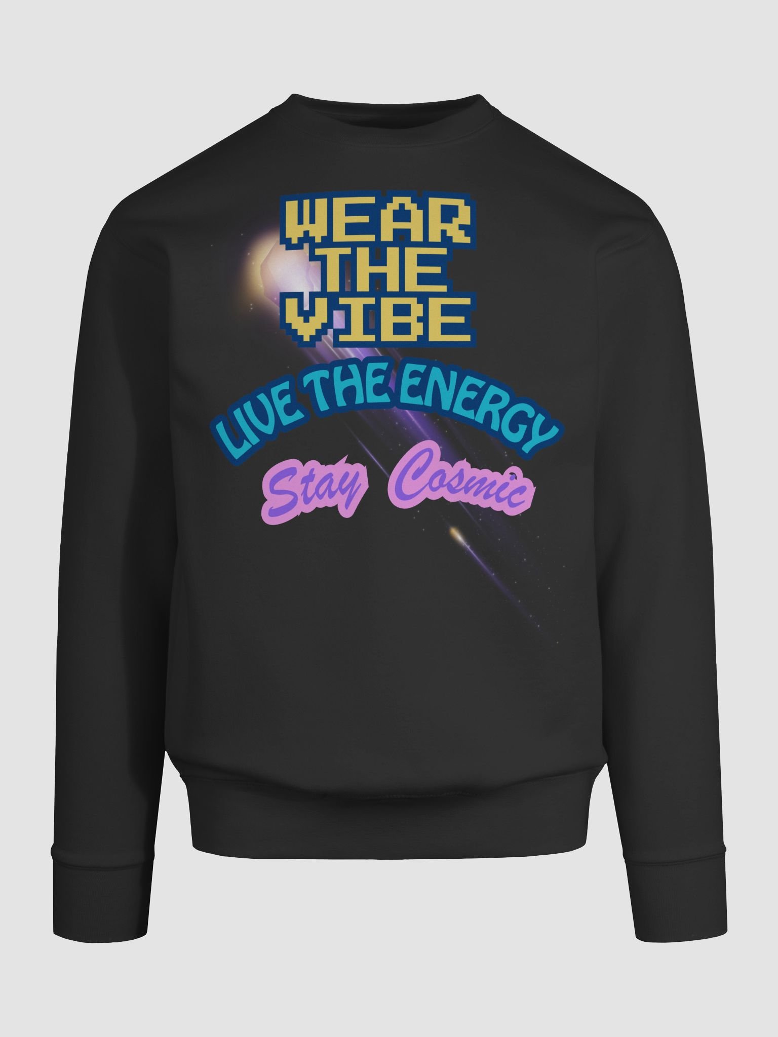“Wear the Vibe. Live the Energy.” Premium Crewneck product image (9)