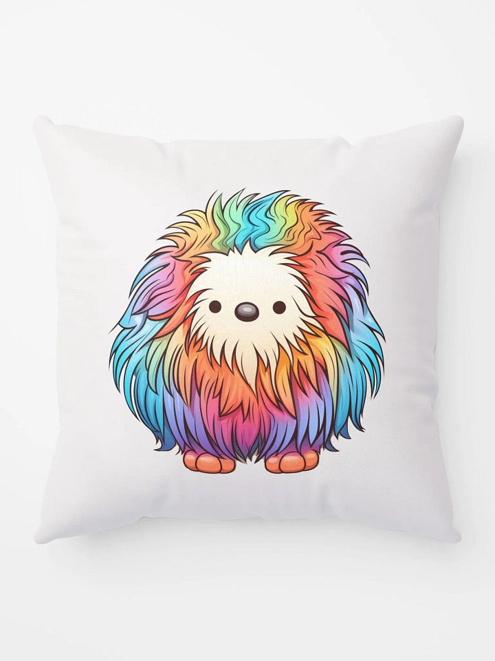 Rainbow Yeti Pillow product image (1)