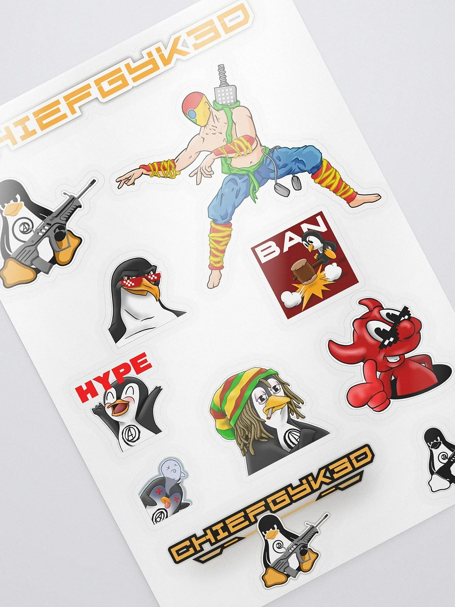 Chief Sticker Sheet product image (2)