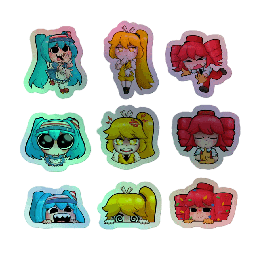 Ebaka Mesmerizer Holo Sticker Sheet product image (1)