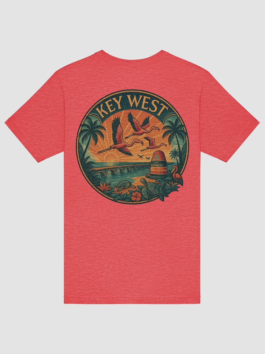 Key West Tropical T-Shirt Ultra Soft Tee with Southernmost Point Buoy product image (6)