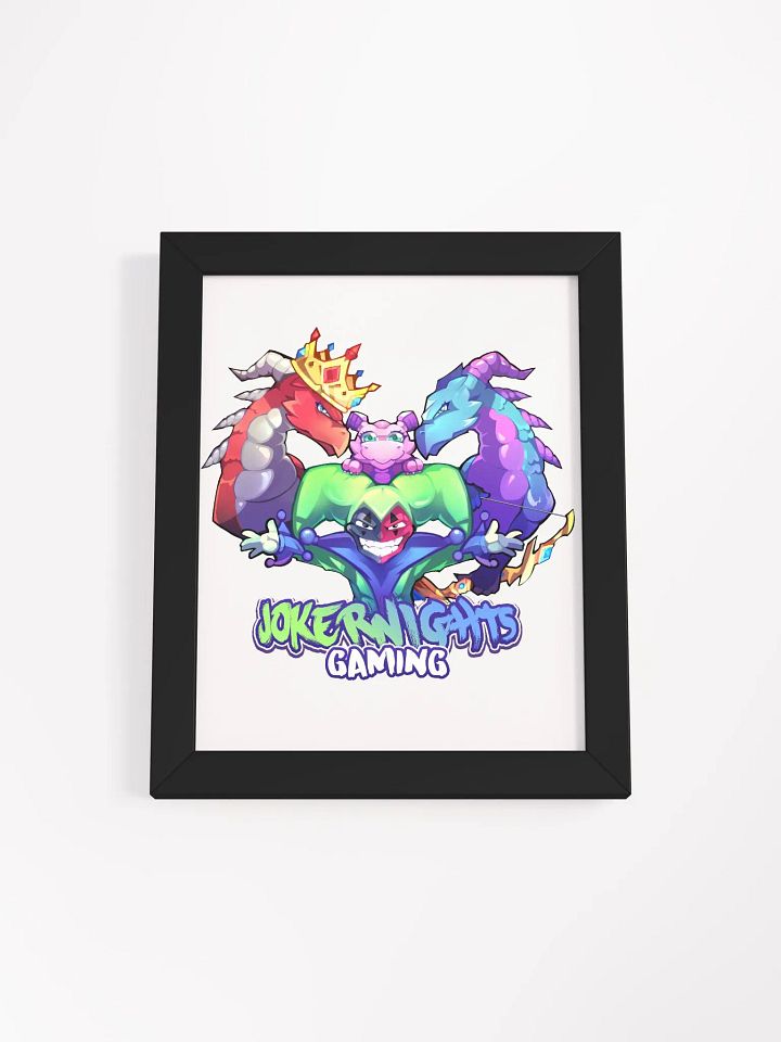 Jokernights Gaming Emblem Matte Poster product image (1)