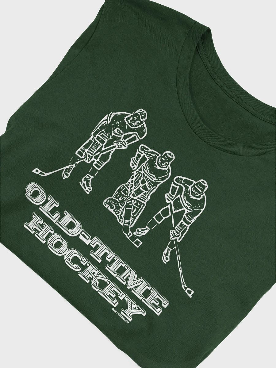 Funny Hockey T-Shirt - Old-Time Hockey - Beer League T-Shirt For Men - Gift for Old-Timers Who Play or Love Hockey product image (6)