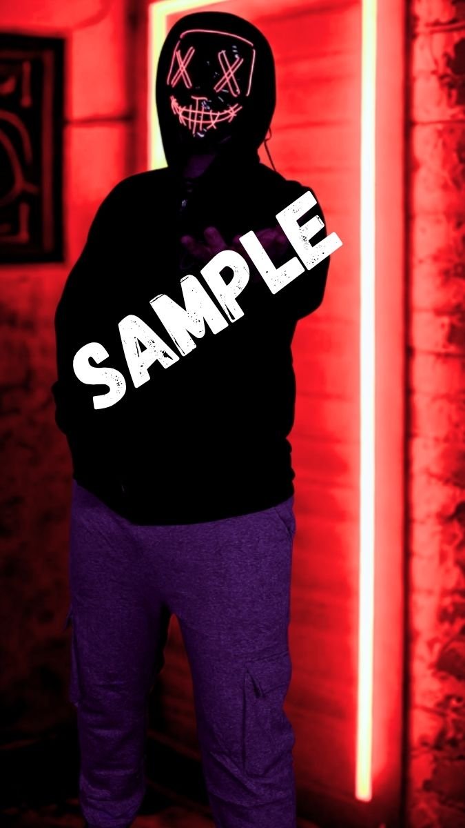 Masked Read Wallpaper (Phone) product image (1)