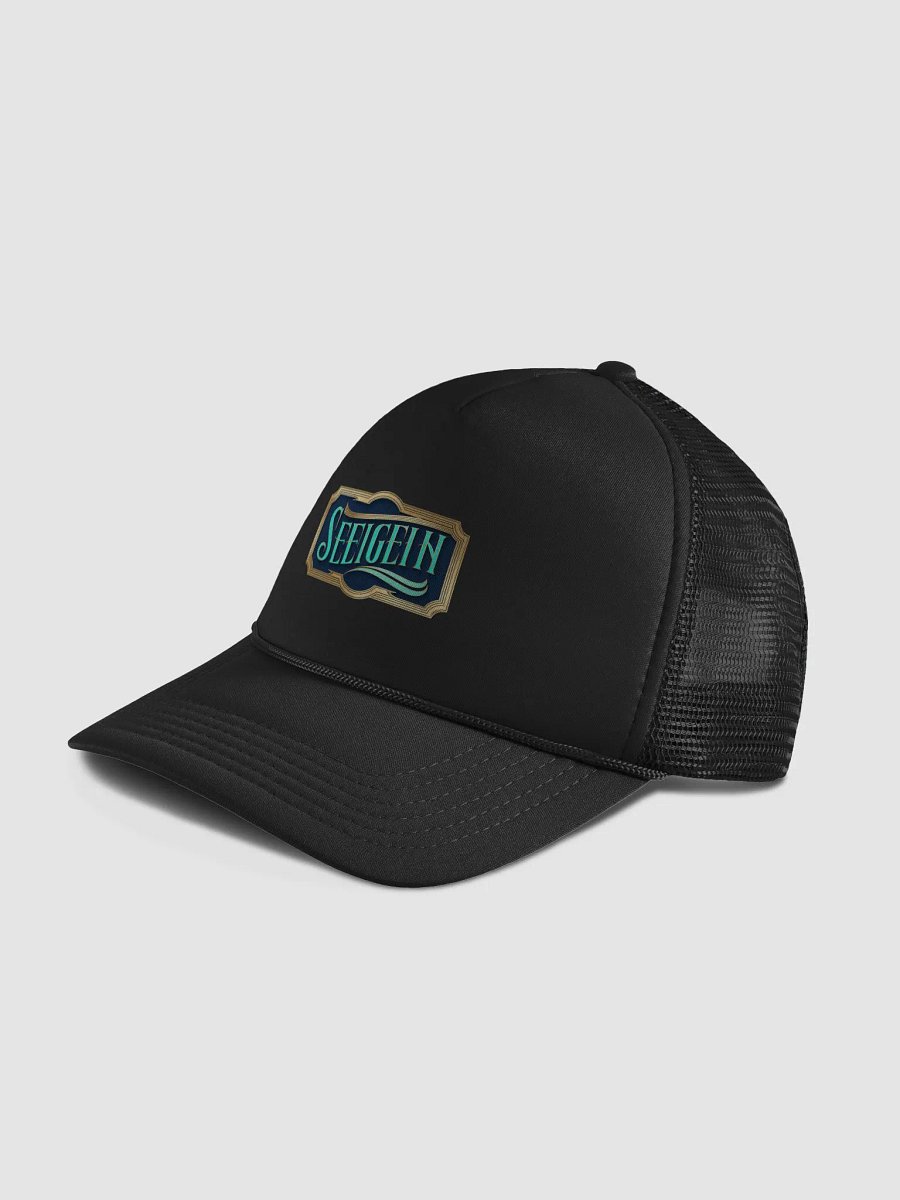 Vintage Elegance Foam Trucker Hat - SEEIGEIN Collection product image (4)