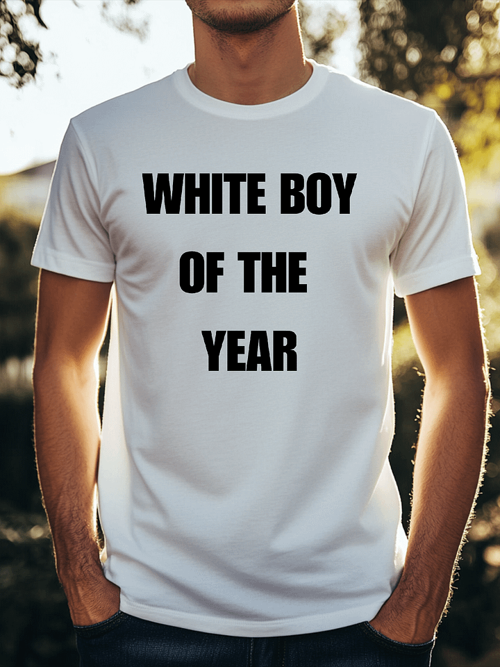 White Boy Of The Year Shirt product image (1)