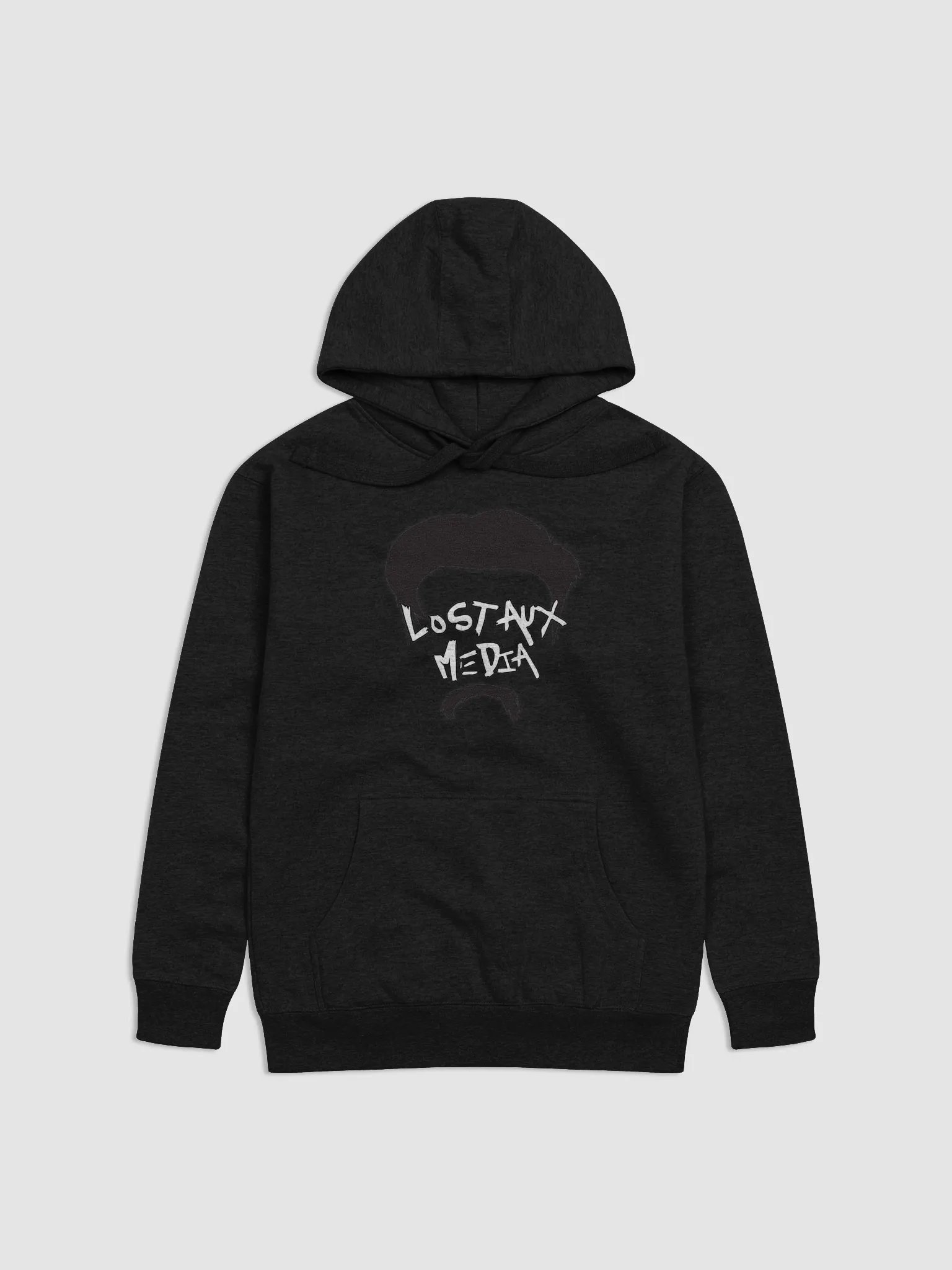 Lost Aux Media Mustache Hoodie product image (2)