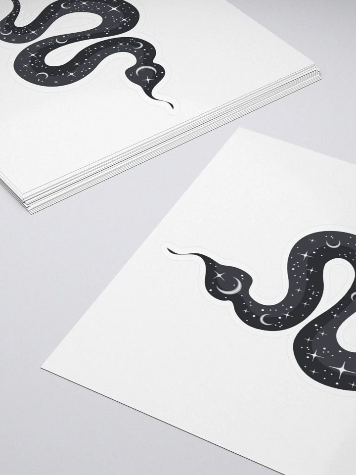 Mystic Snake Kiss Cut Sticker product image (2)