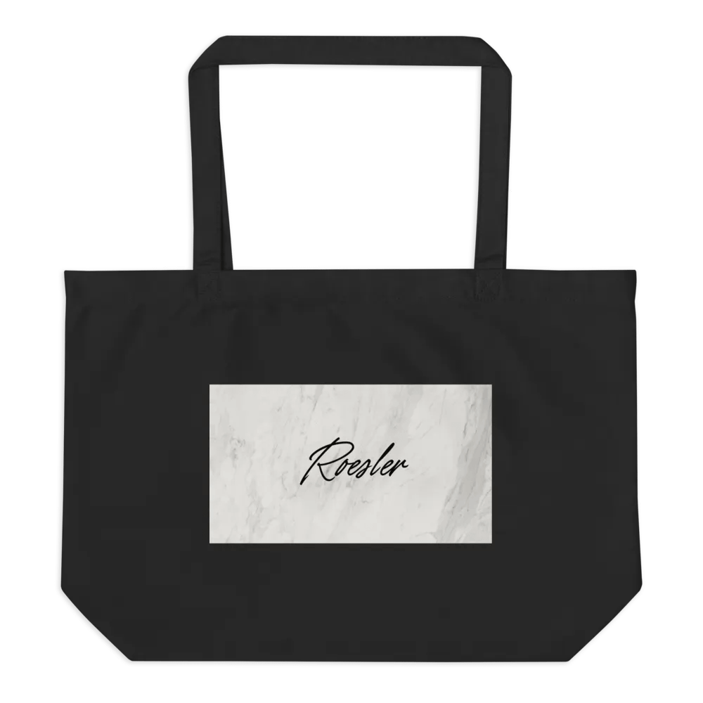Marble-Textured ROESLER Tote Bag product image (2)
