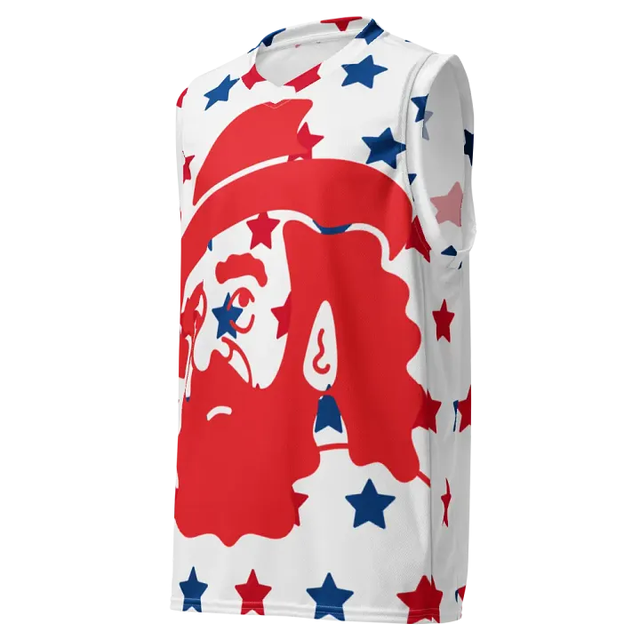 Starry Hoopster: All-Over Print Basketball Jersey product image (1)