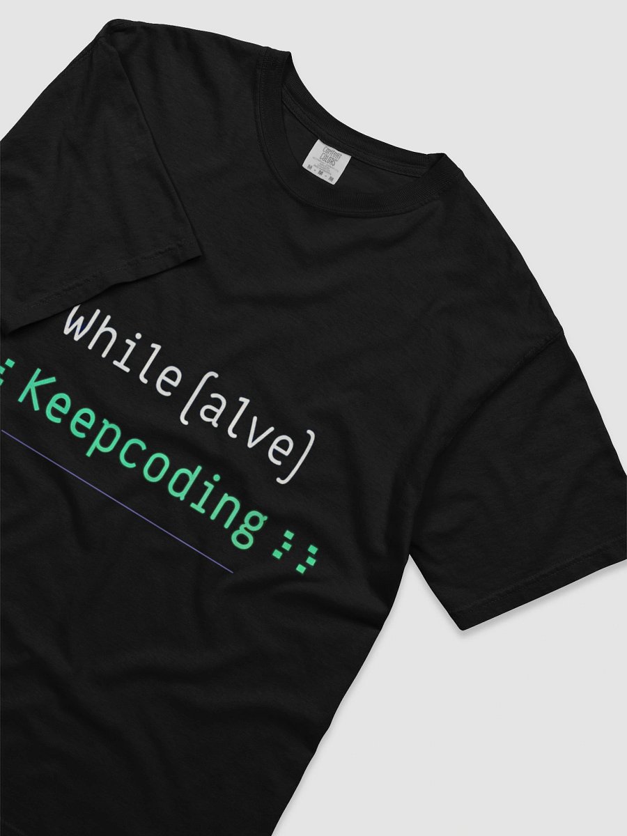 While Alive Keep Coding Programmer Tee product image (17)