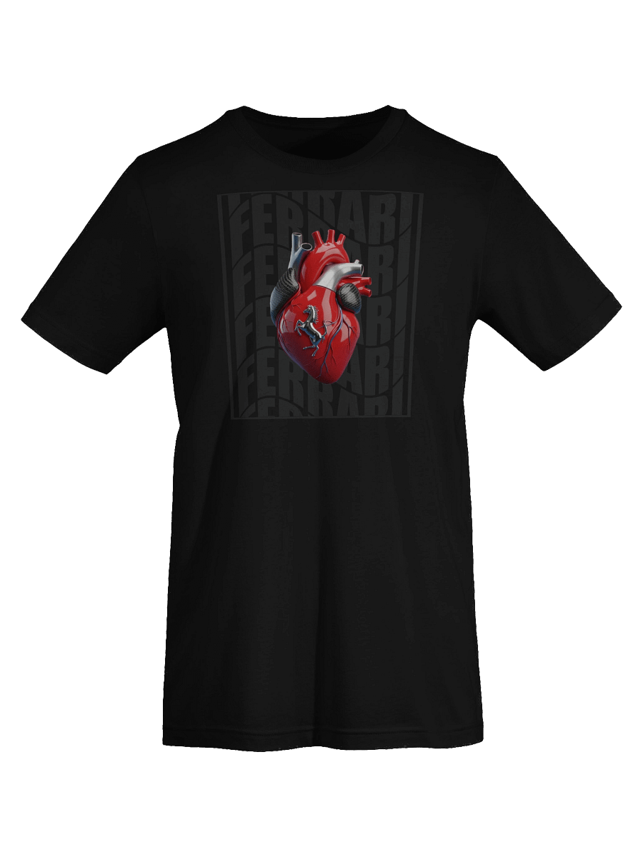 ❤️ Ferrari at Heart – Premium F1 Fan Tee product image (7)