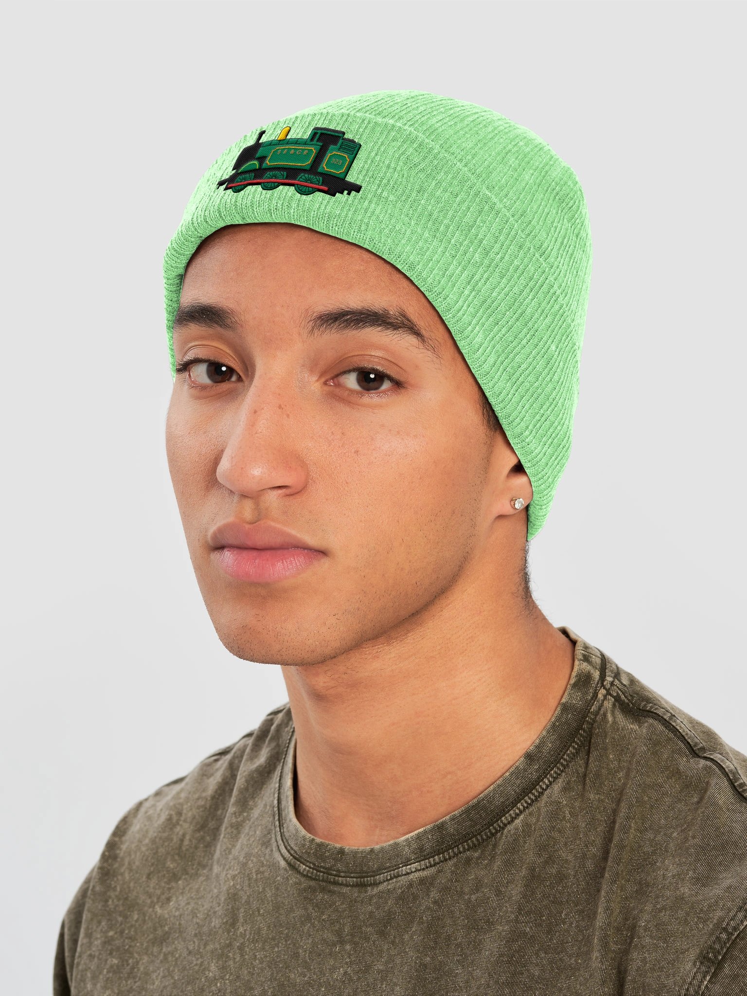 Bluebell Embroidered Beanie product image (4)