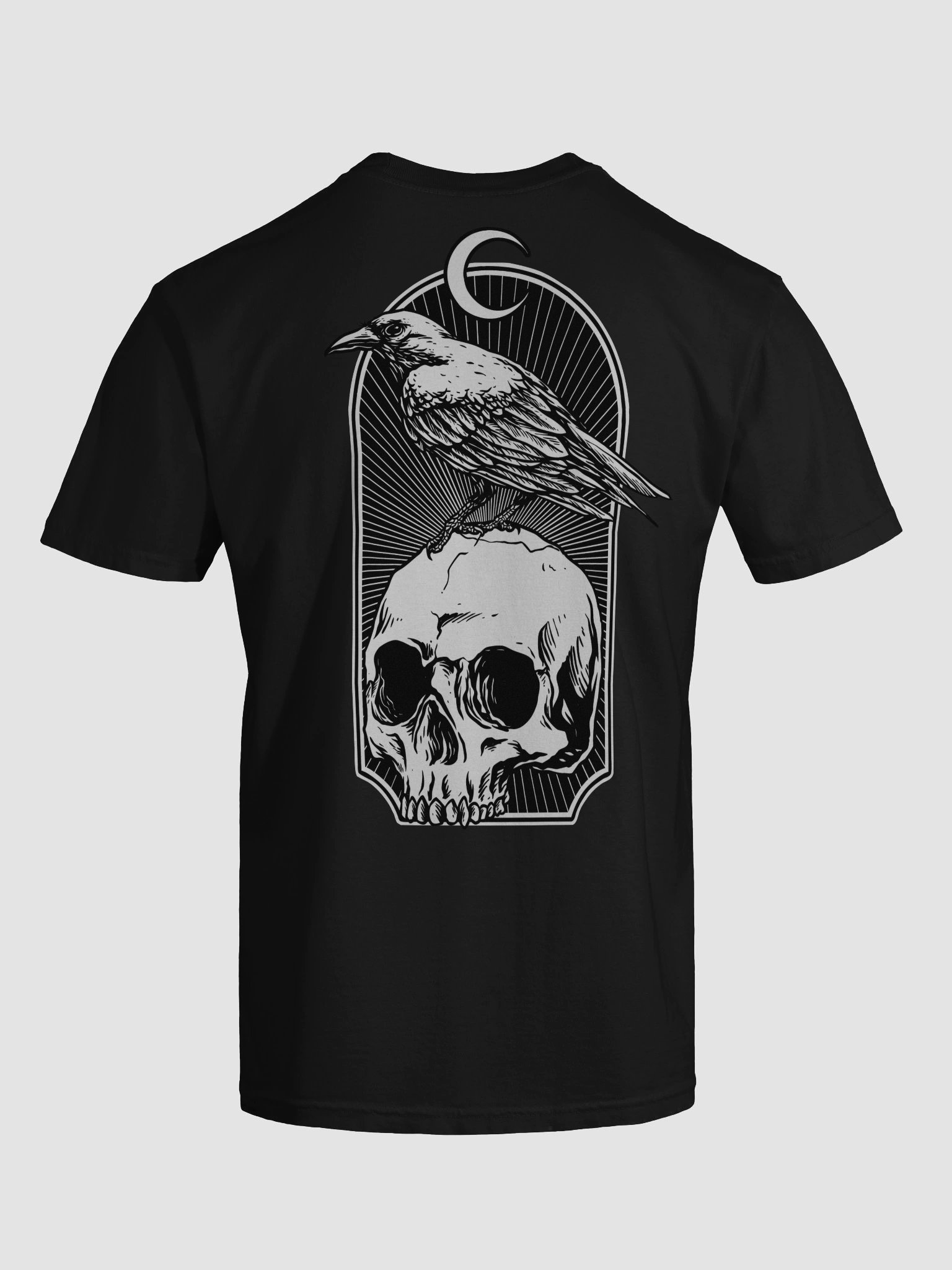 Rebel Shield Skull Graphic Tee product image (80)