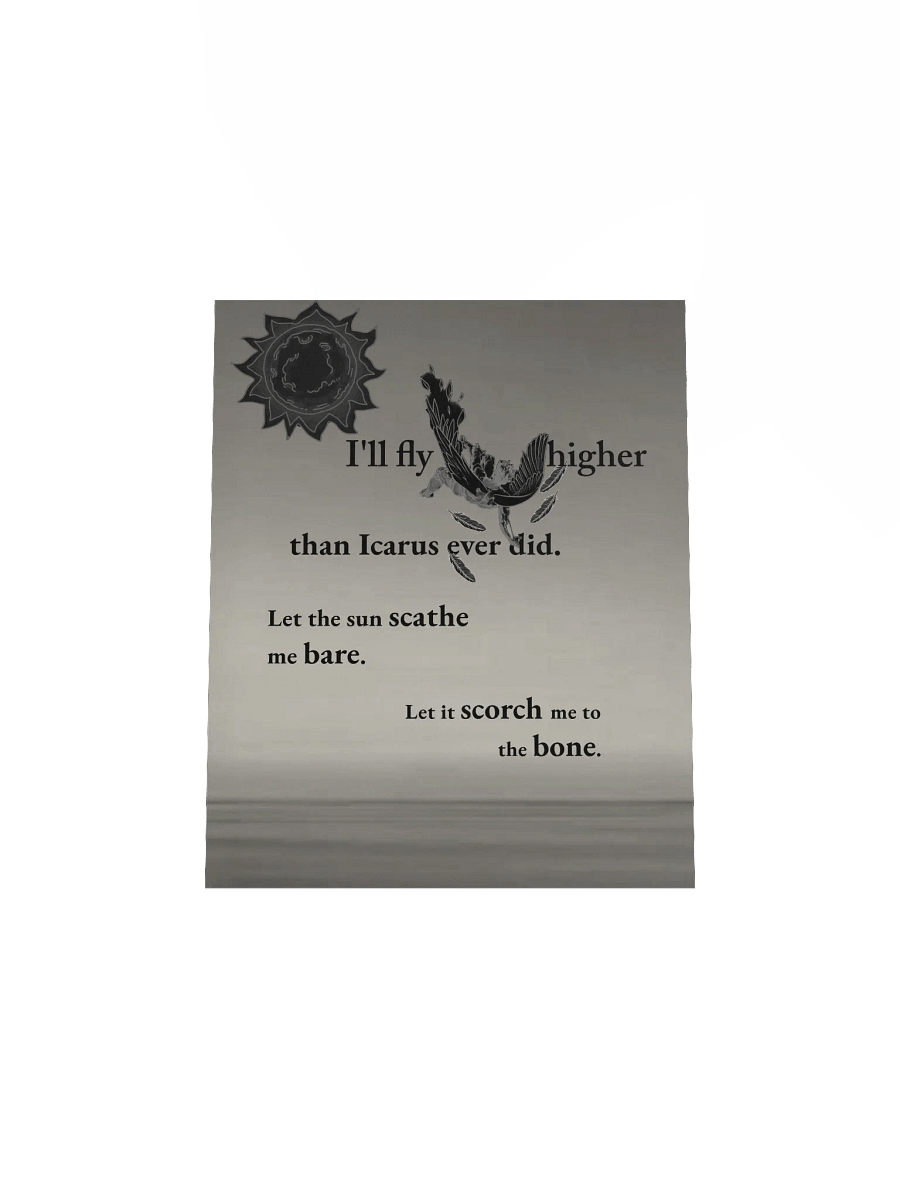 Icarus: "I'll fly higher" poster product image (4)