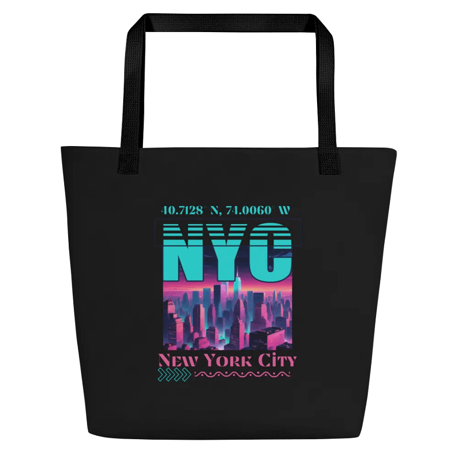 NYC New York City Graphic Tote product image (6)