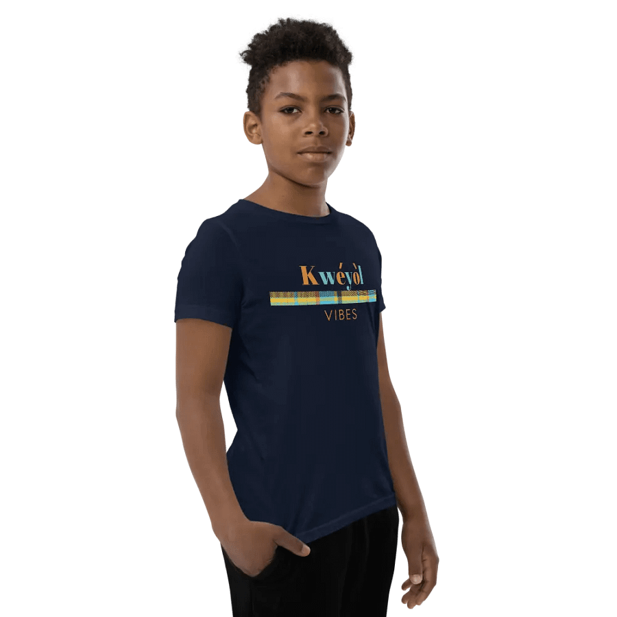 Kwéyòl VIBES Youth T-Shirt product image (8)