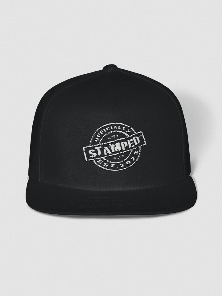 WHITE Logo FLAT BRIM HAT product image (5)