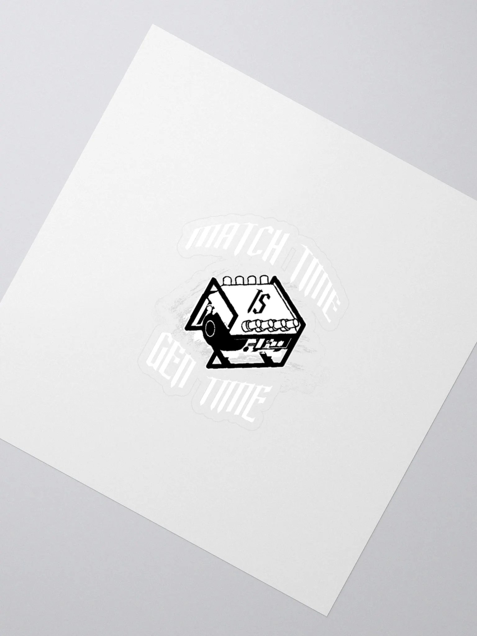 Match Time Is Gen Time Sticker product image (4)