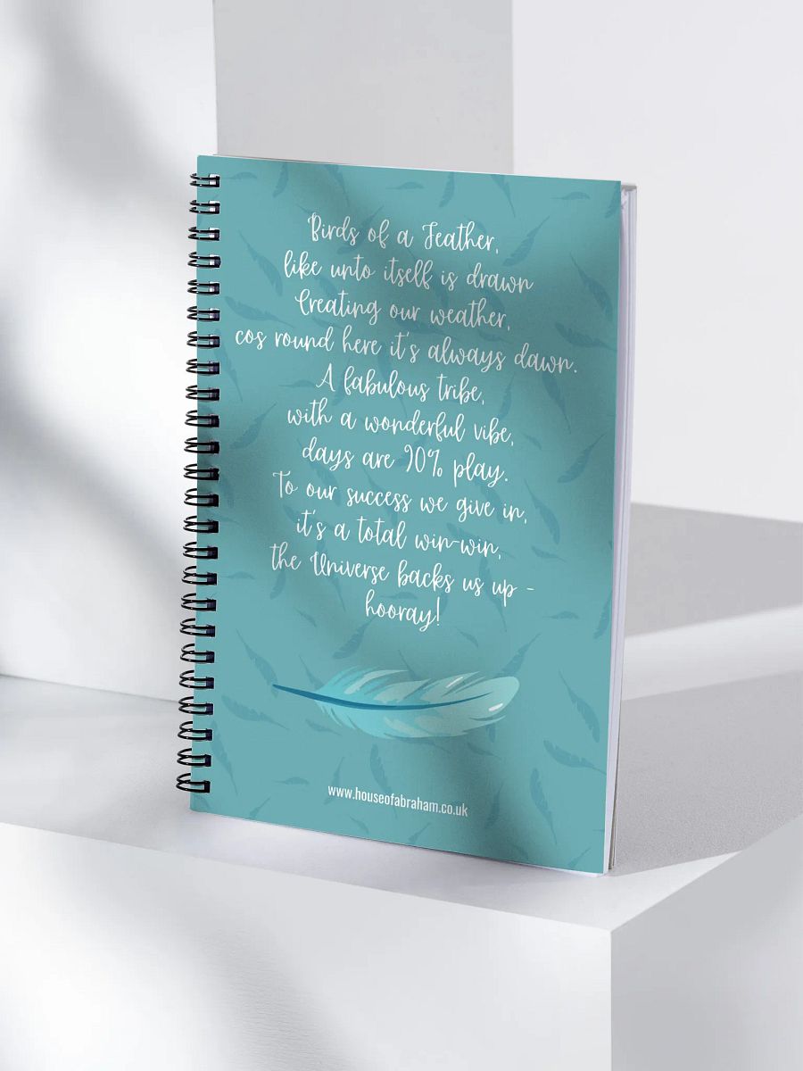 Birds of A Feather - Teal Notebook product image (1)