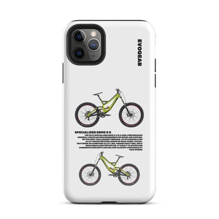 White Specialized Demo 8 II 2014 iPhone Case product image (51)