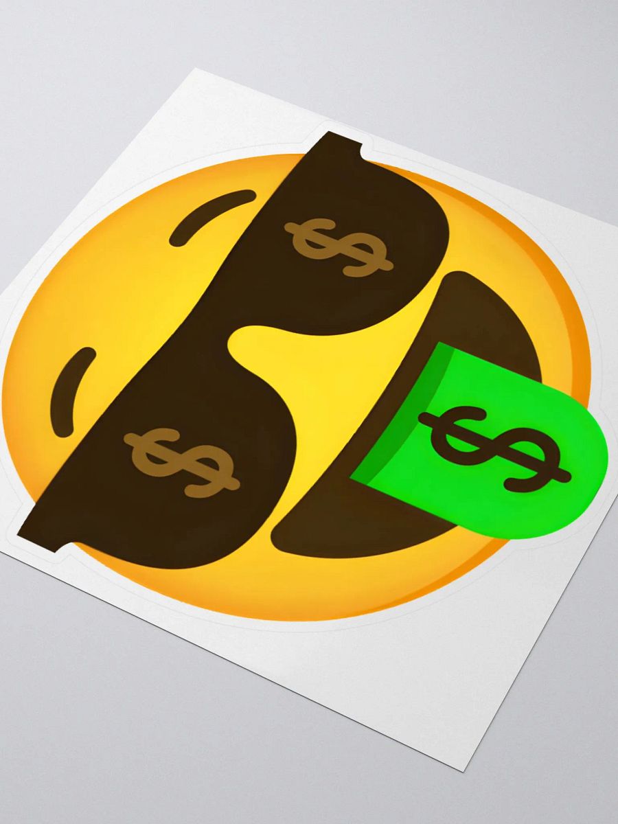 CBS Sunglasses Design Emoji Kiss-Cut Sticker product image (3)