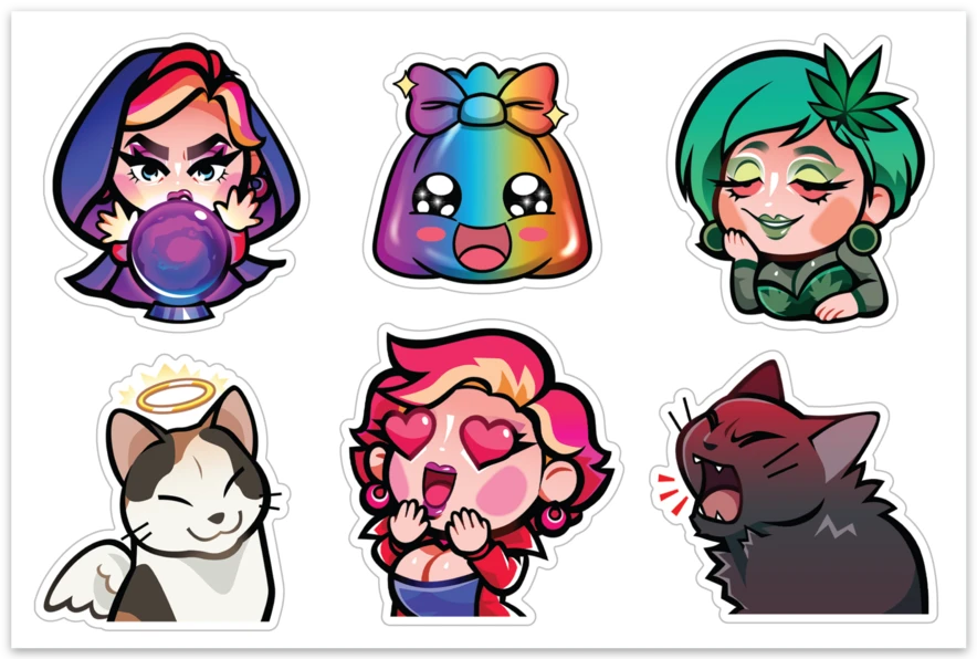 Twitch Emote Stickers product image (2)