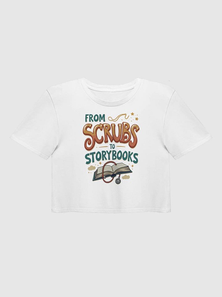Scrubs to Storybooks Women's Crop Top product image (2)
