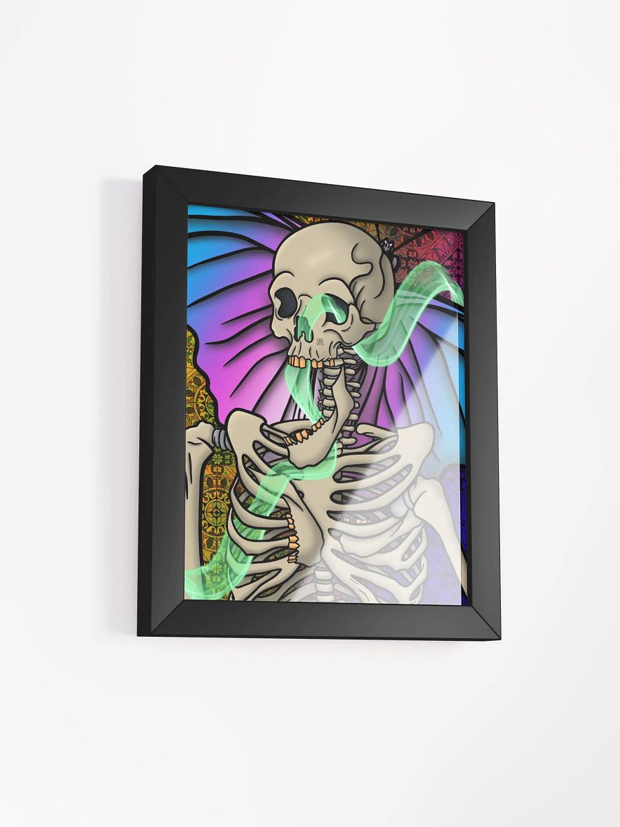 Skeletal flight framed poster product image (2)
