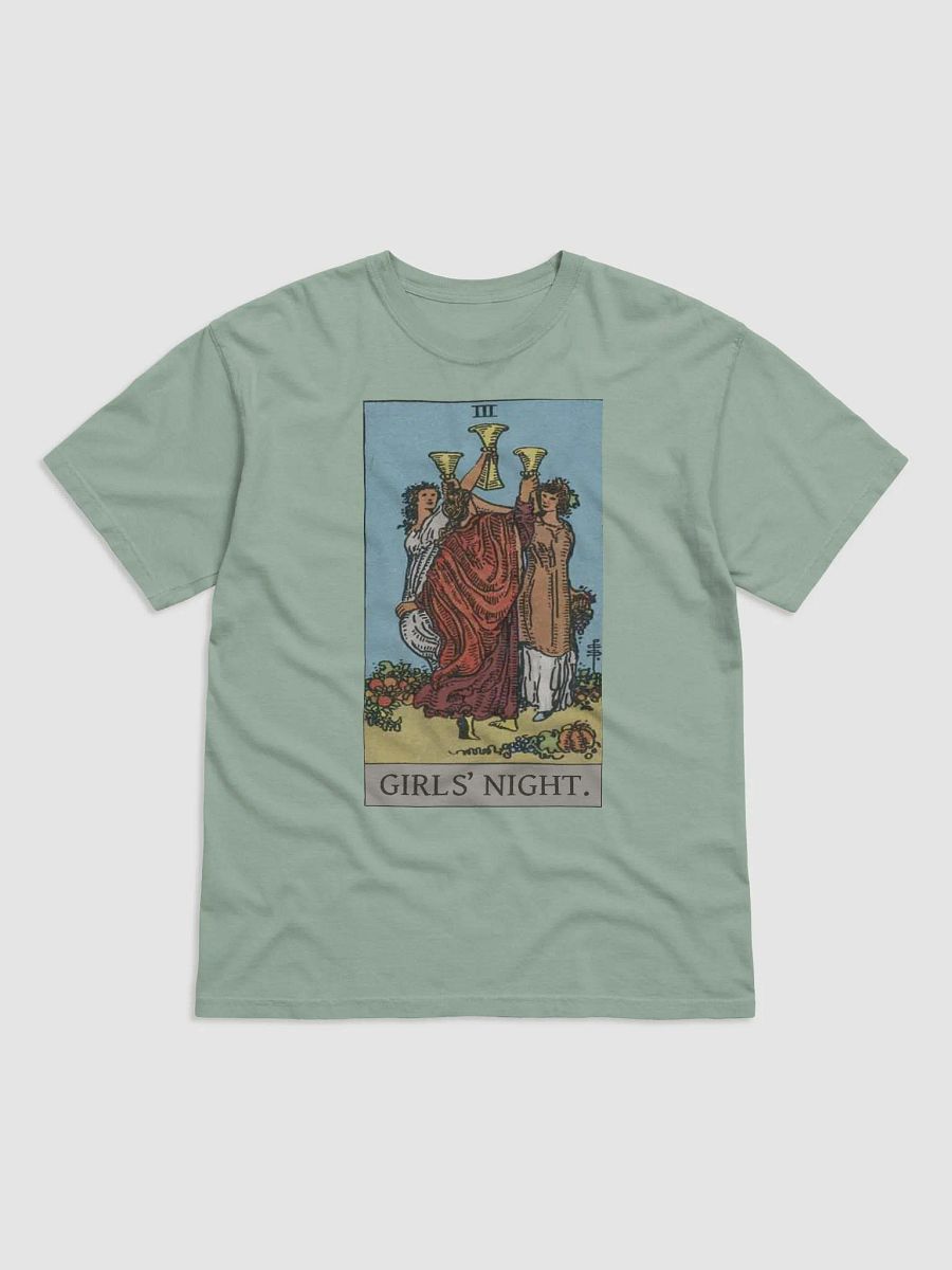 Girls' Night Tarot 3 of Cups - Unisex Tee product image (4)