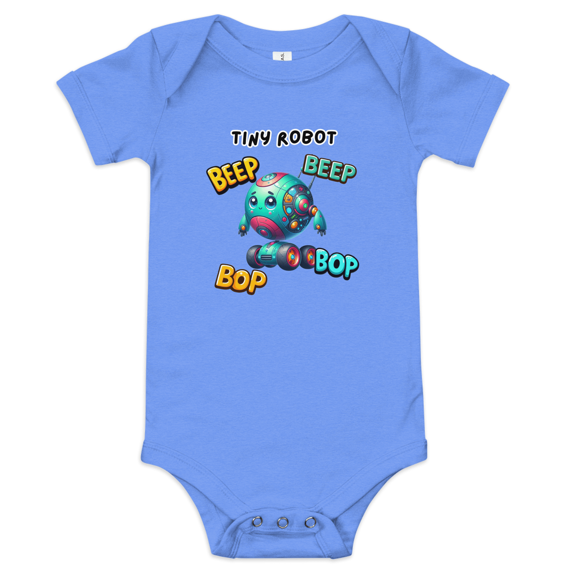 BEEP BOP BOP Baby Robot Short Sleeve Onesie product image (4)