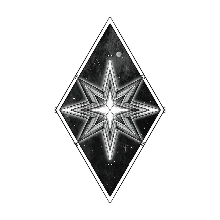 Dark Star A6 Fine Art Print product image (2)