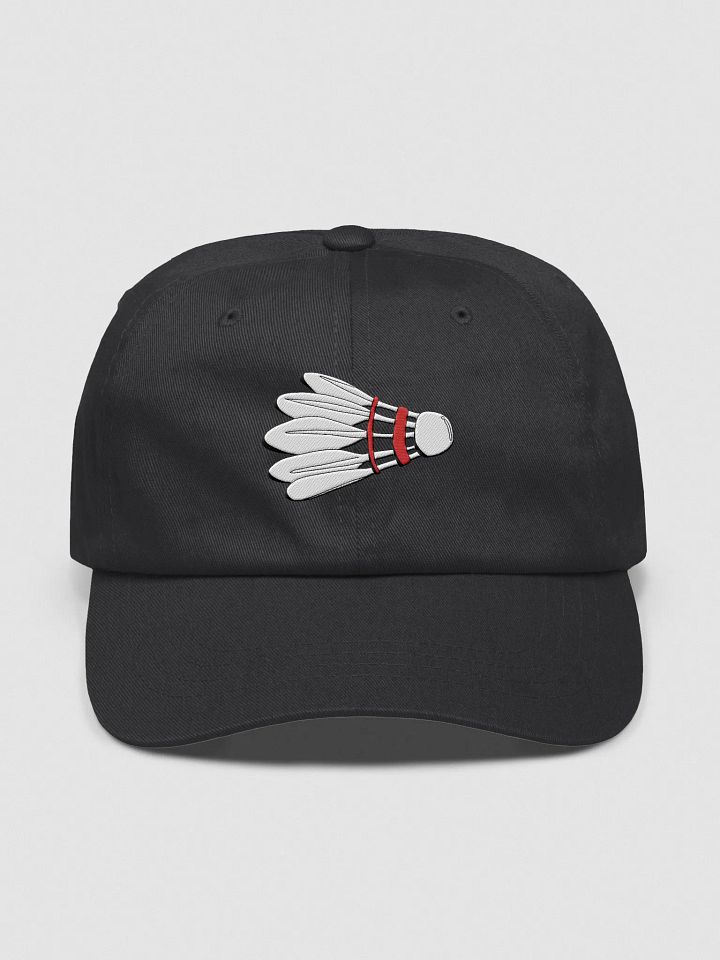 Shuttlecock Dad Hat – Embroidered Badminton Cap for Players, Coaches & Sports Fans product image (4)