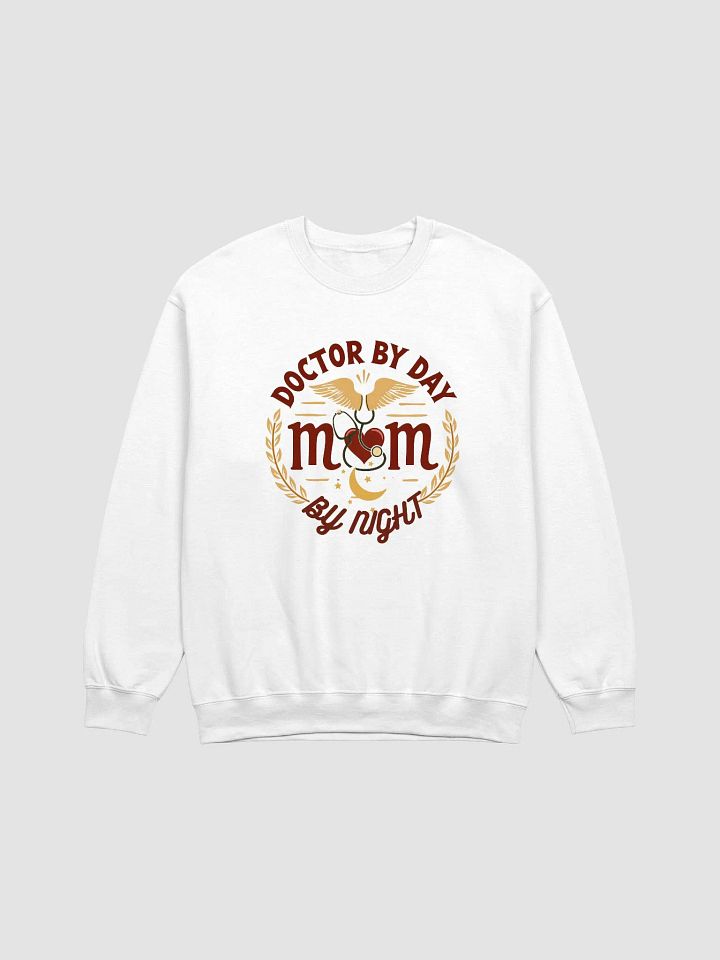 Doctor by Day, Mom by Night Crewneck Sweatshirt product image (2)
