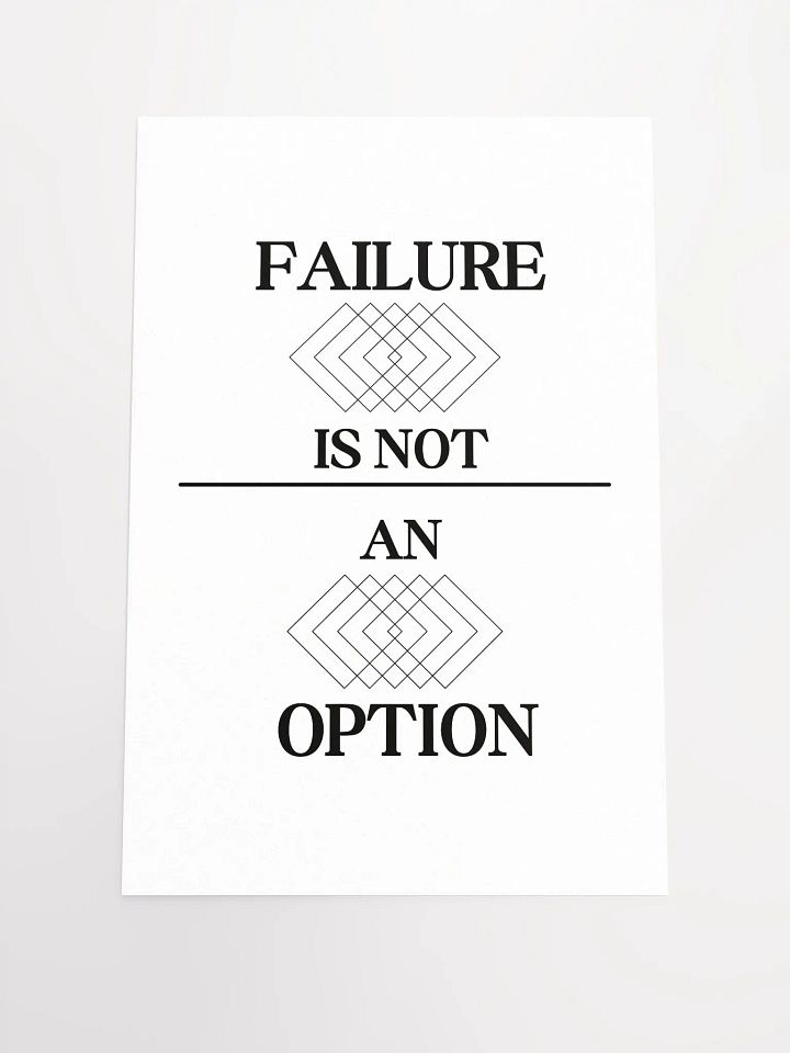 Unyielding Motivation Poster product image (1)