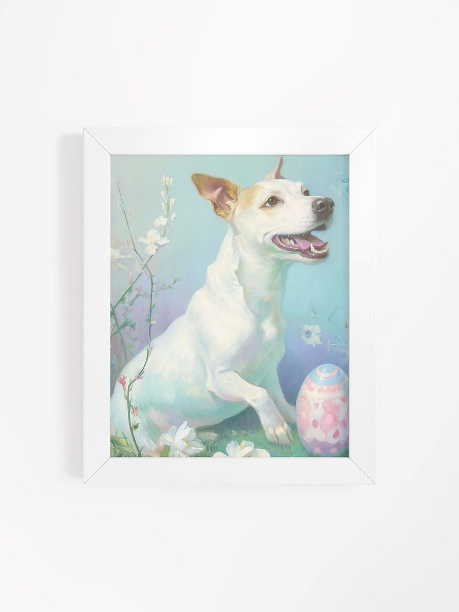 Easter Paws: Serene Dog in Flower Field product image (4)