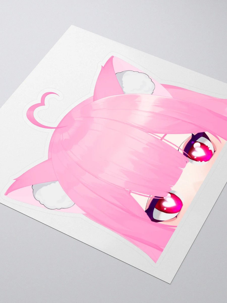 Comfy Kitty Peeker Sticker product image (9)