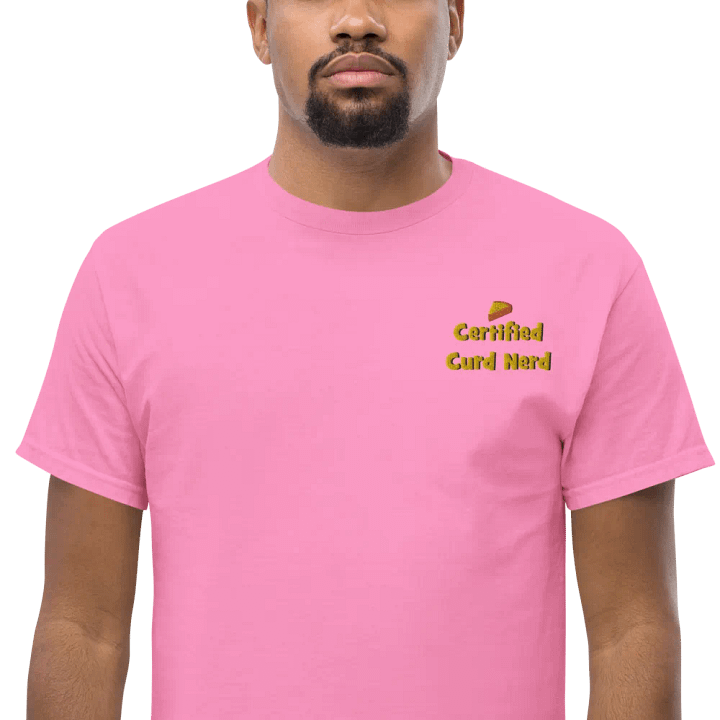Certified Curd Nerd T-Shirt Embroided Logo product image (13)