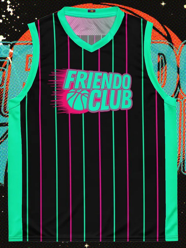 Friendo Club BALL LOGO Teal Jersey product image (2)
