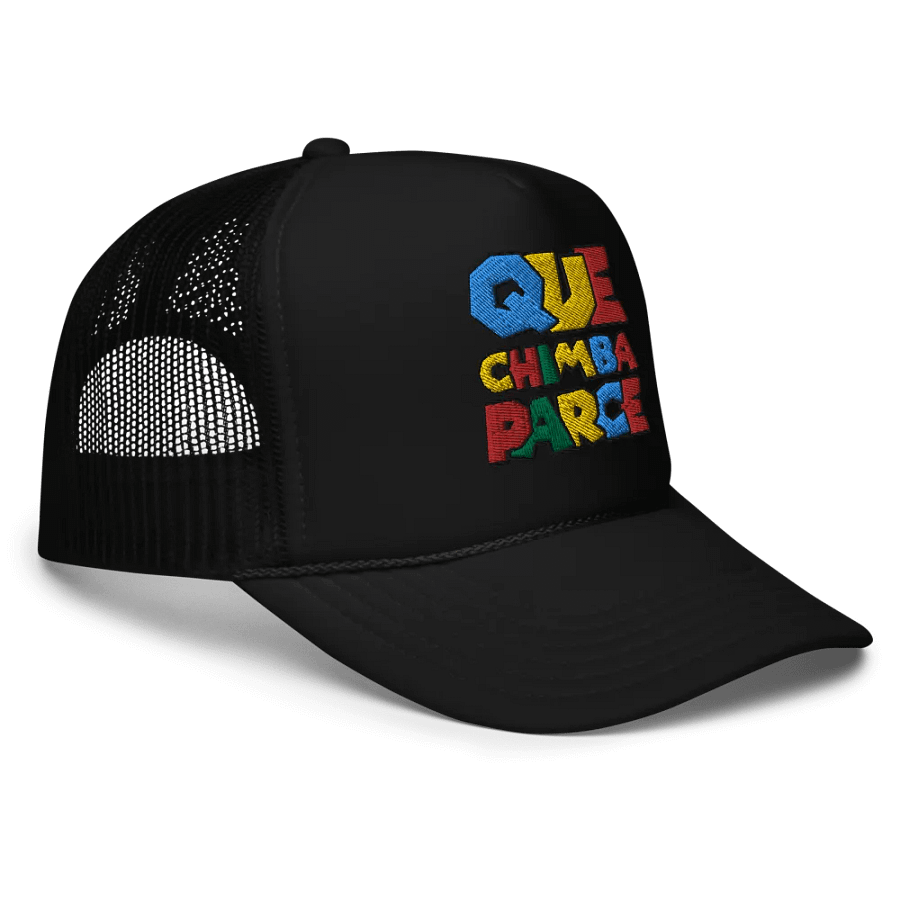 Foam Trucker Hat Que Chimba Parce product image (3)