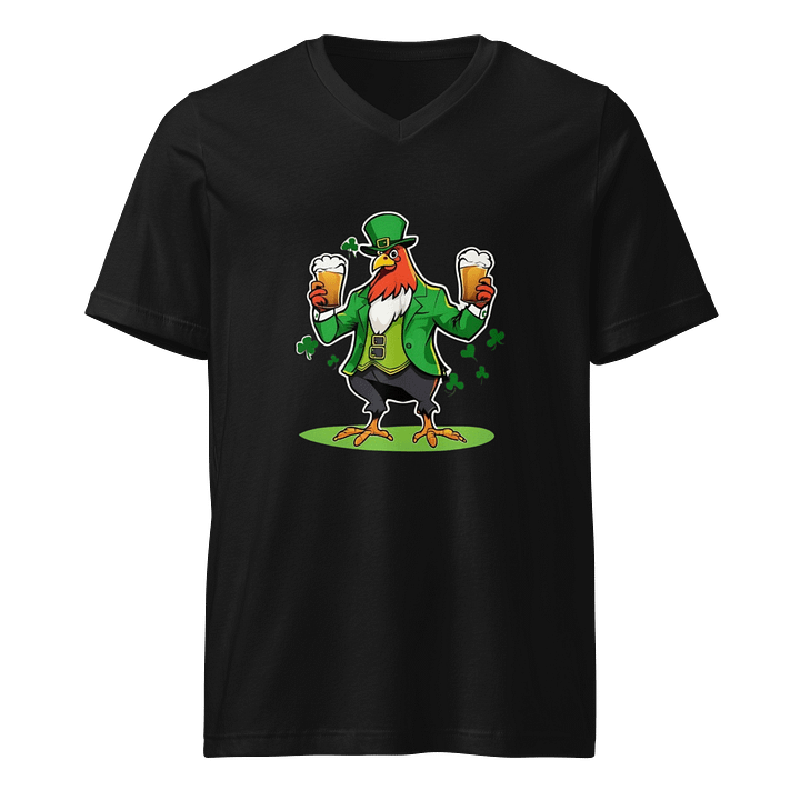 Lucky Rooster V-Neck Tee product image (1)