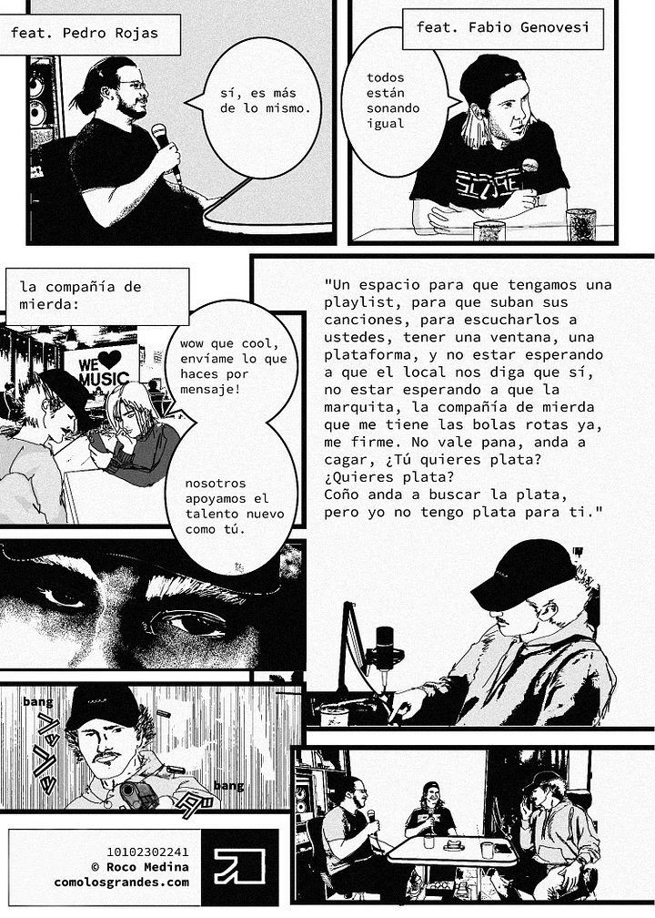 Copy of como los grandes® manga #1 [feat. Pedro Rojas, Fabio Genovesi] [digital] product image (1)