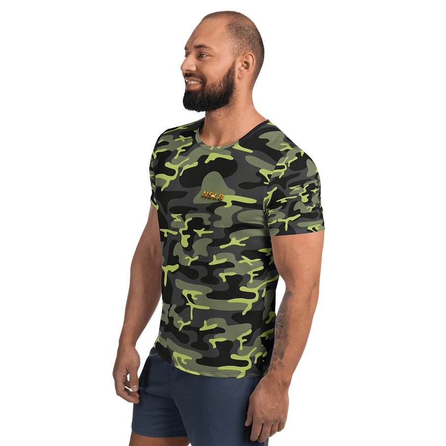 Golden Dragon Camo NSLB Athletic T-Shirt product image (3)
