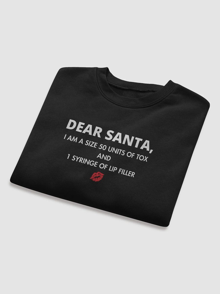 Dear Santa Fleece Crop Sweatshirt product image (5)