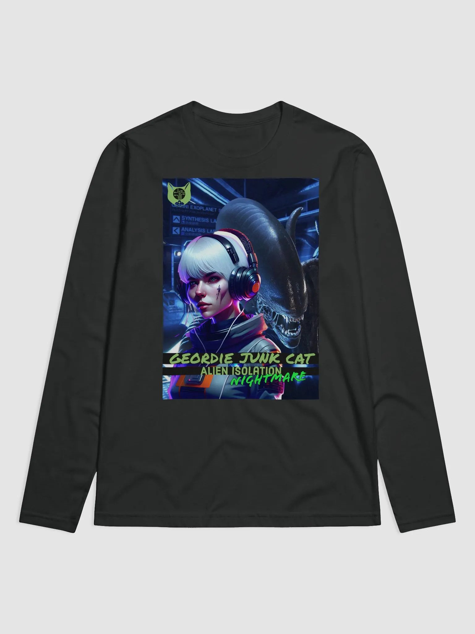 ALIEN:ISOLATION THREE Long-Sleeved Tee (US SHIPPING) product image (1)