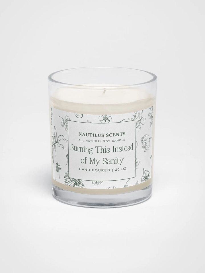 Sanity Saver Soy Candle product image (1)