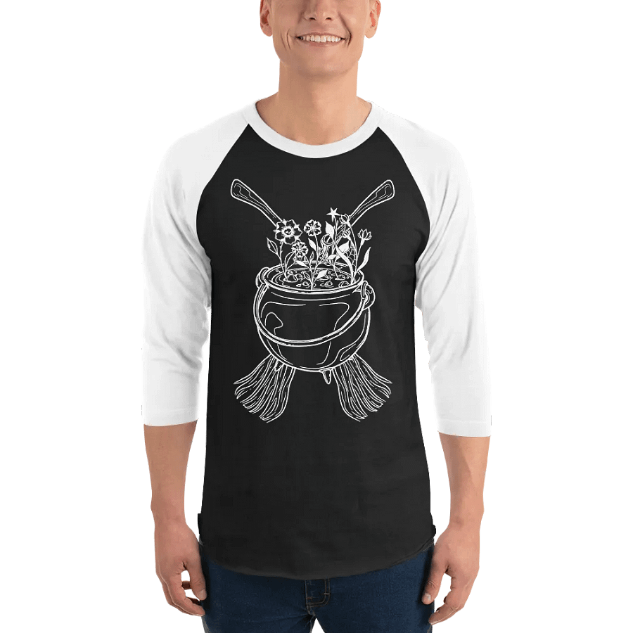 Henbane Coven Crest Fine Jersey Raglan Tee product image (4)