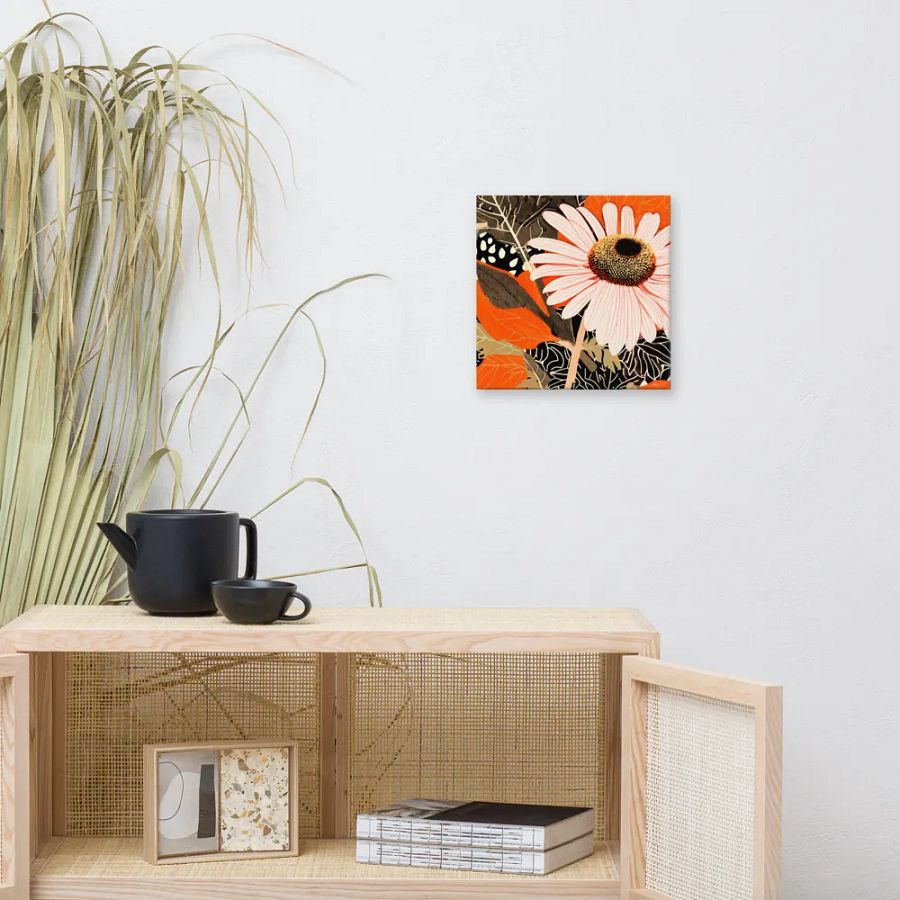 2312-20 Expressive Floral - Canvas Print - sm product image (6)